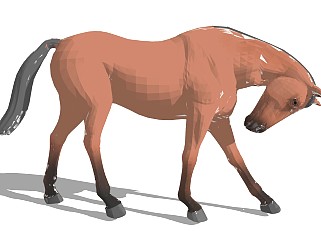 精品动物模型  马 (11)